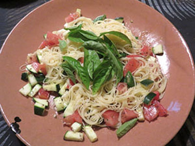 夏野菜の冷製パスタPH