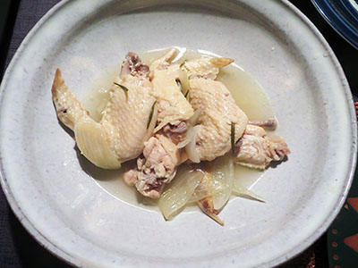 鶏のずぼらワイン煮_写真"